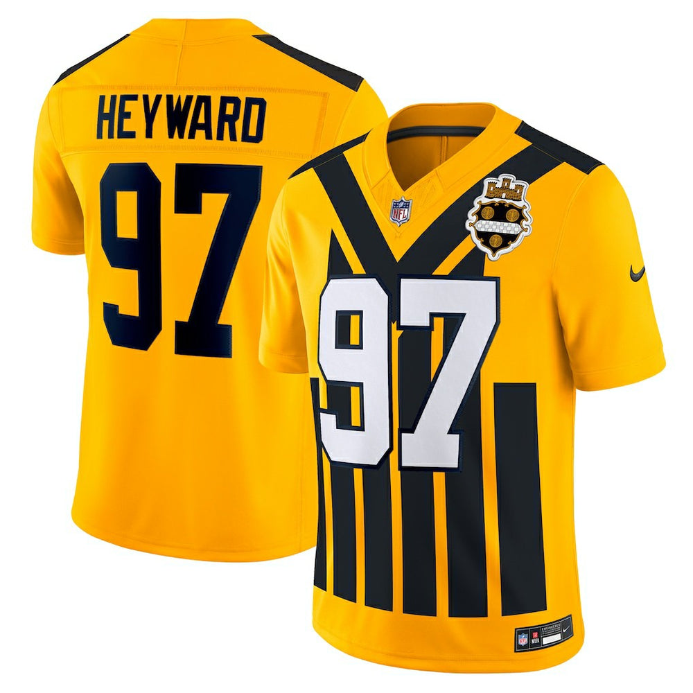 Pittsburgh Steelers Nike Cameron Heyward  Alternate Vapor F.U.S.E. Limited Jersey
