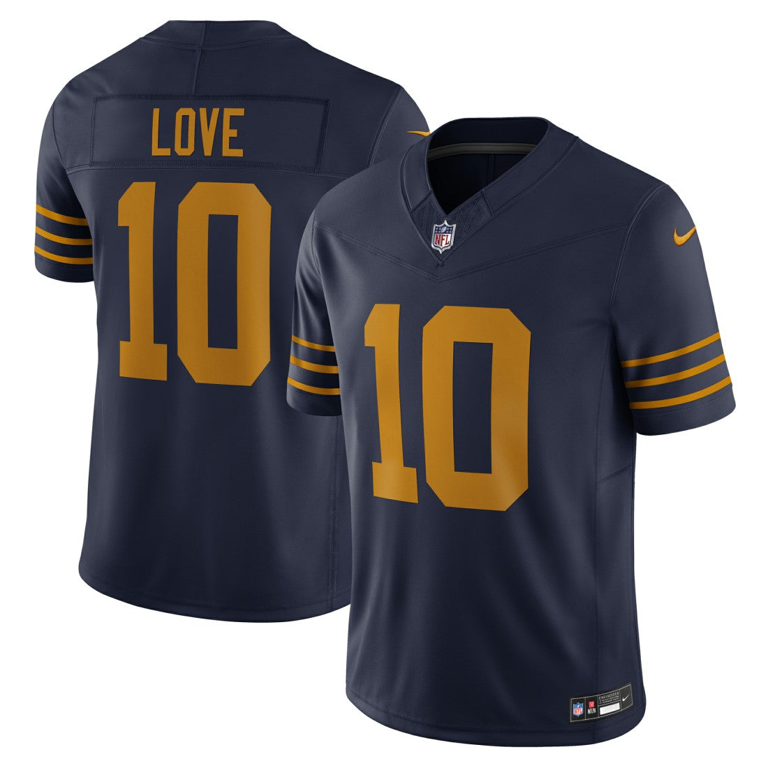 Green Bay Packers Nike Jordan Love  The 1923 Classic Vapor F.U.S.E. Limited Jersey