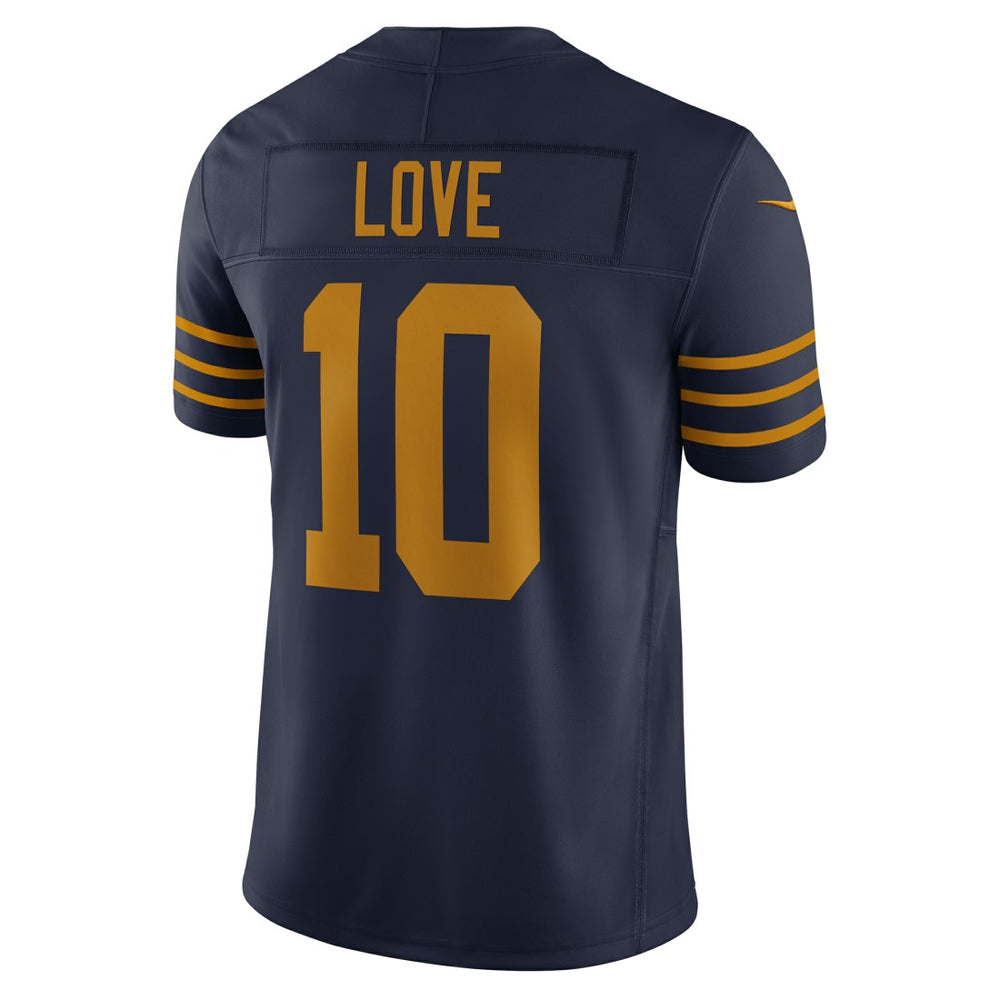 Green Bay Packers Nike Jordan Love  The 1923 Classic Vapor F.U.S.E. Limited Jersey