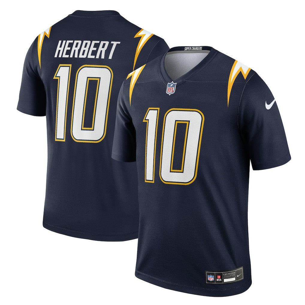 Los Angeles Chargers Nike Justin Herbert  Alternate Super Chargers Legend Player Performance Top