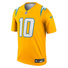 Los Angeles Chargers Nike Justin Herbert  Alternate Charger Power Legend Player Performance Top