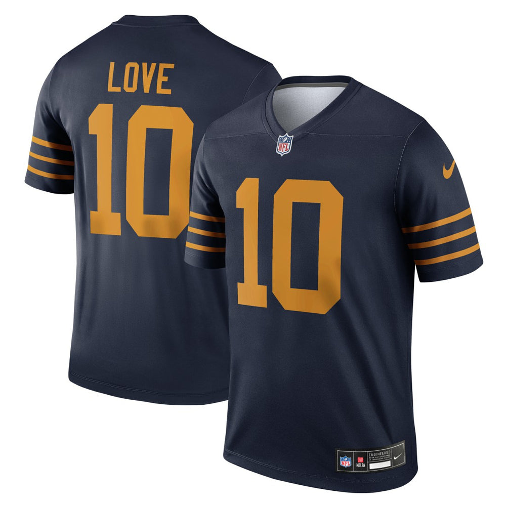 Green Bay Packers Nike Jordan Love  The 1923 Classic Legend Player Dri-FIT Top