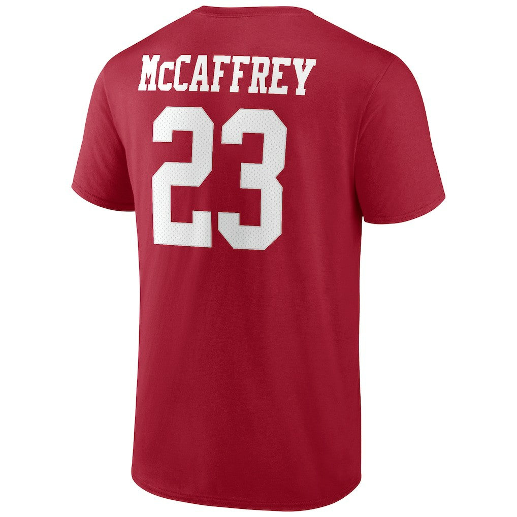 San Francisco 49ers  Christian McCaffrey  Player Icon T-Shirt