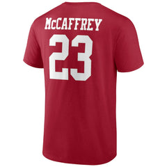 San Francisco 49ers  Christian McCaffrey  Player Icon T-Shirt