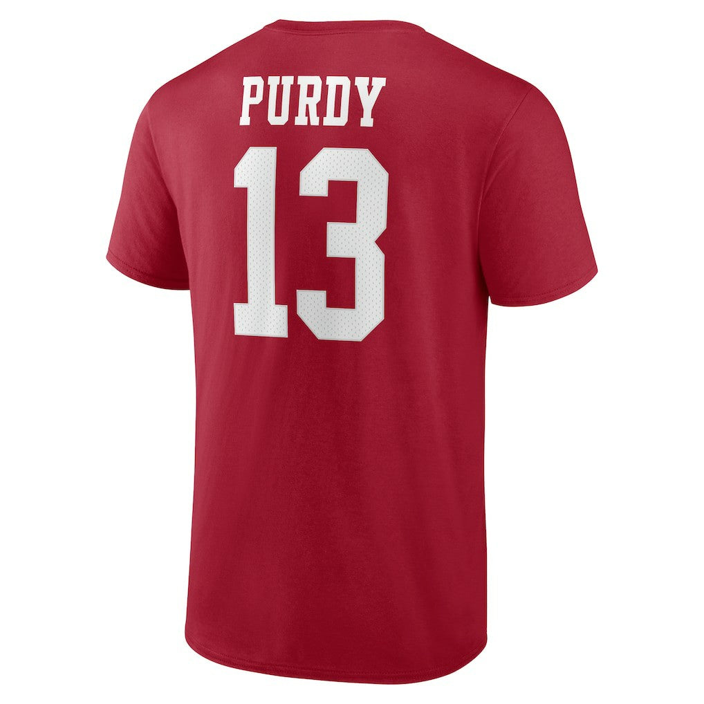 San Francisco 49ers  Brock Purdy  Player Icon T-Shirt