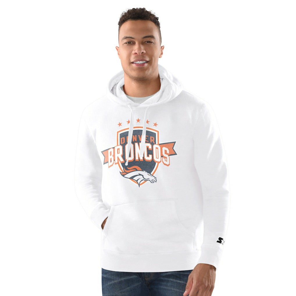 Denver Broncos  Starter Vintage Pullover Hoodie