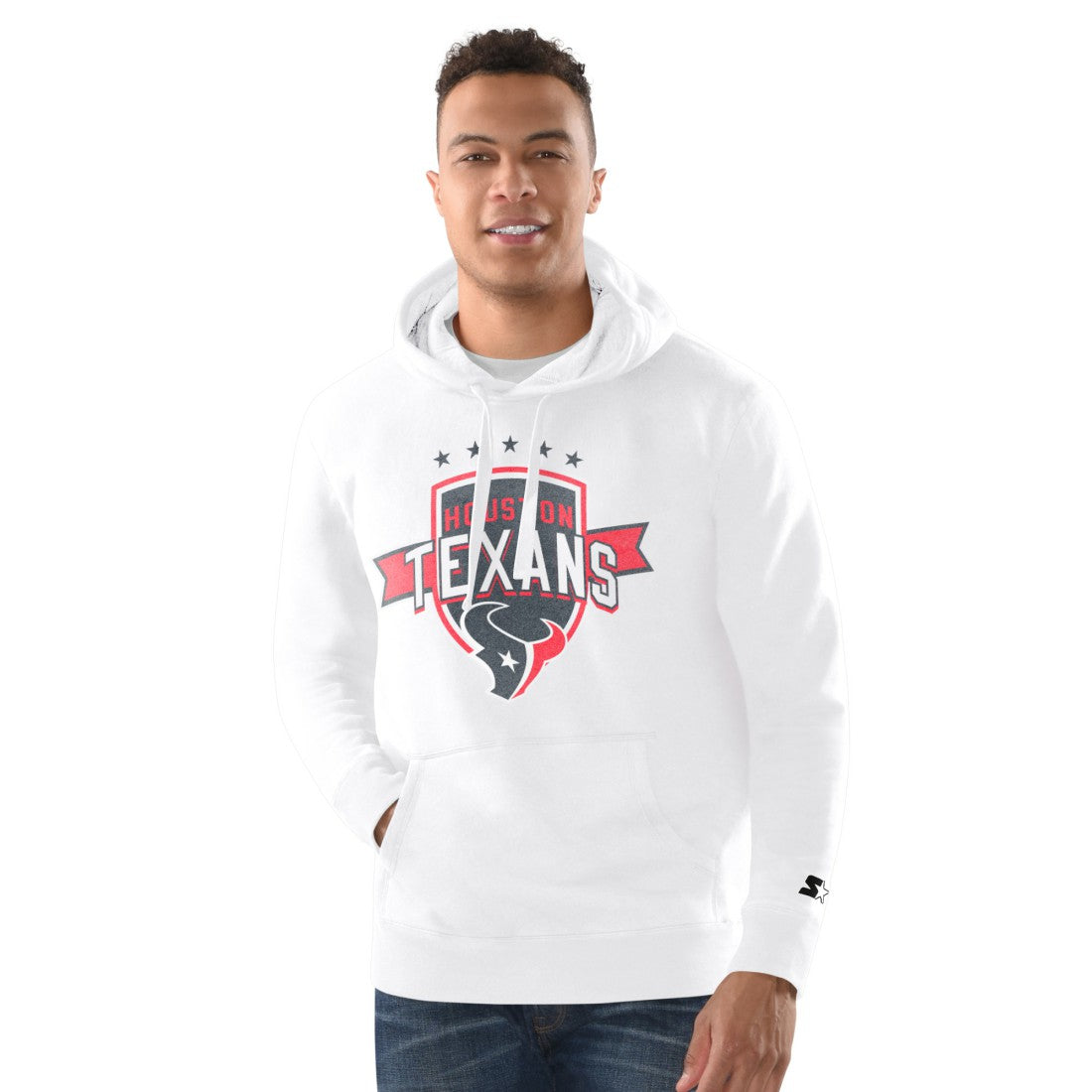 Houston Texans  Starter Vintage Pullover Hoodie