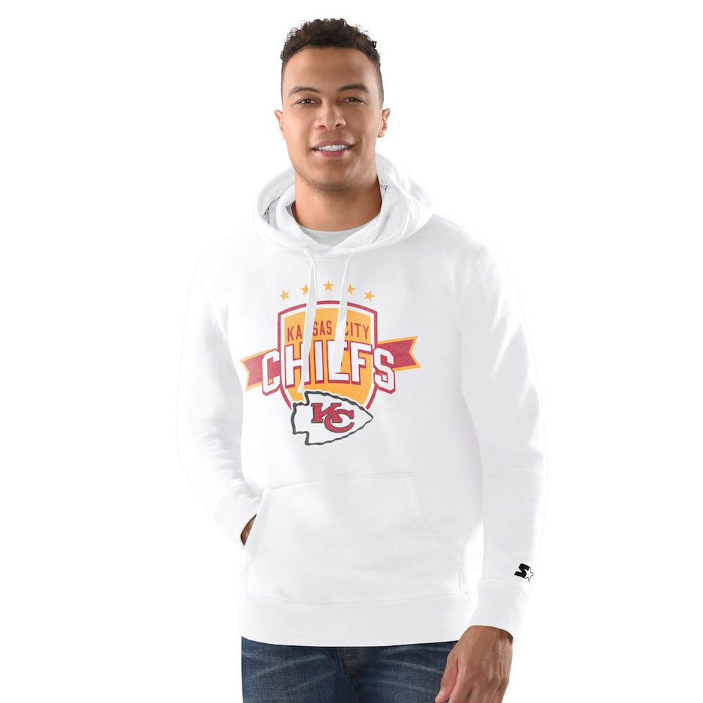 Kansas City Chiefs  Starter Vintage Pullover Hoodie