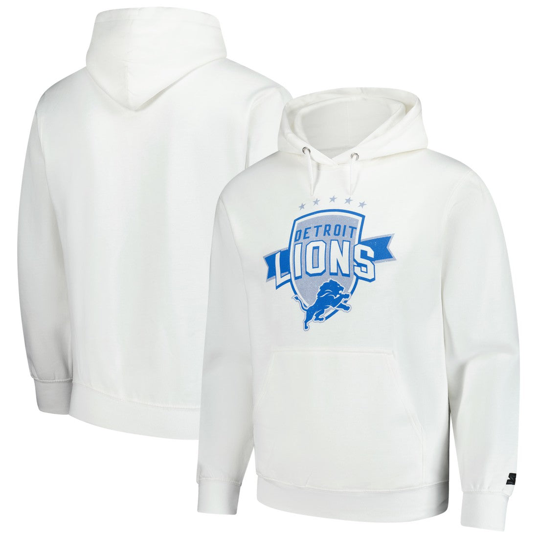 Detroit Lions  Starter Vintage Pullover Hoodie