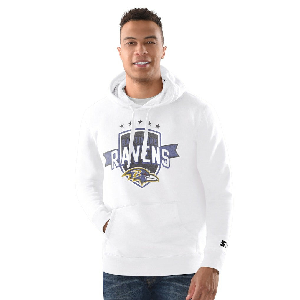 Baltimore Ravens  Starter Vintage Pullover Hoodie