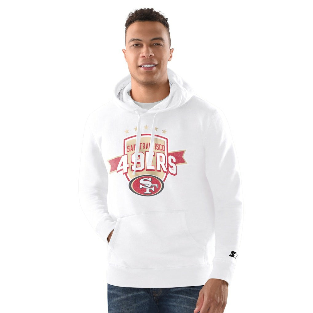San Francisco 49ers  Starter Vintage Pullover Hoodie