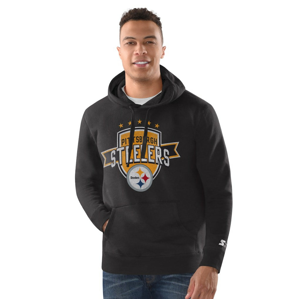 Pittsburgh Steelers  Starter Vintage Pullover Hoodie