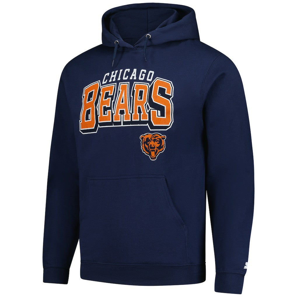 Chicago Bears  Starter Vintage Pullover Hoodie