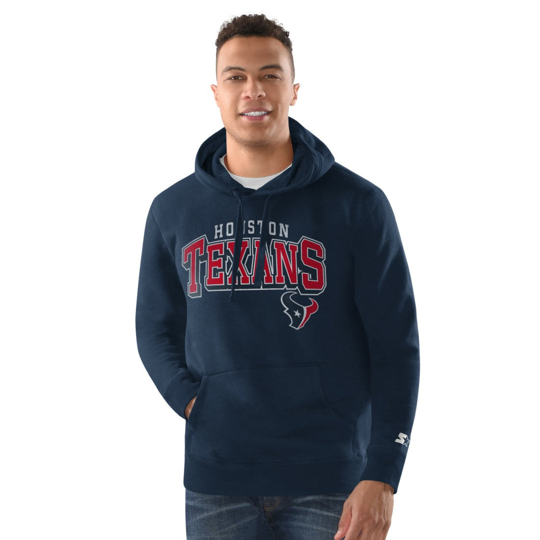 Houston Texans  Starter Vintage Pullover Hoodie