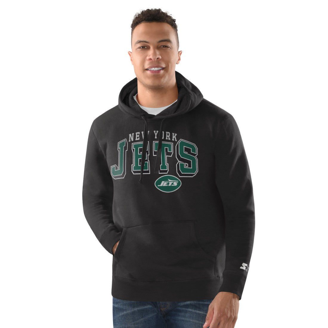 New York Jets  Starter Vintage Pullover Hoodie