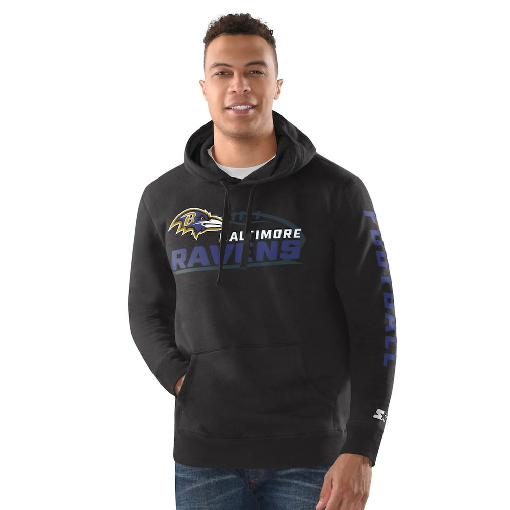 Baltimore Ravens  Starter Vintage Pullover Hoodie