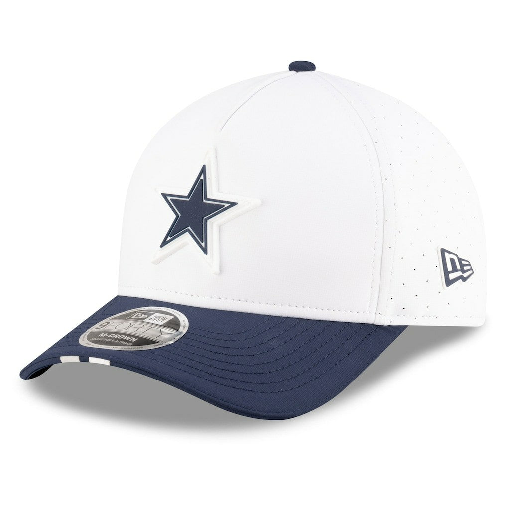 Dallas Cowboys New Era 2025 NFL Training Camp A-Frame 9FORTY Adjustable Hat