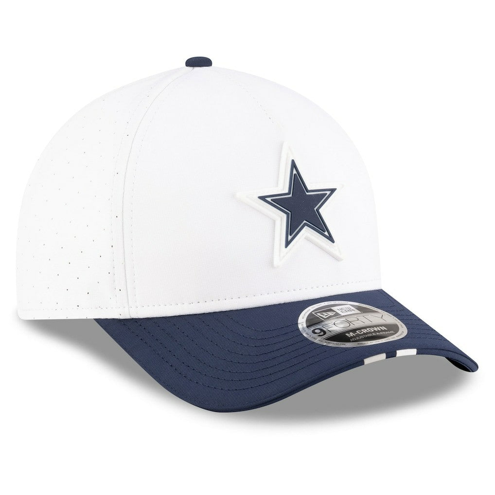 Dallas Cowboys New Era 2025 NFL Training Camp A-Frame 9FORTY Adjustable Hat