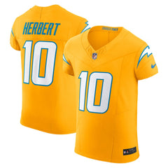 Los Angeles Chargers Nike Justin Herbert  Alternate Charger Power Vapor F.U.S.E. Elite Jersey