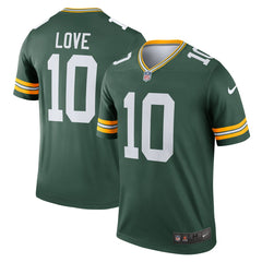 Green Bay Packers Nike Jordan Love  Legend Player Performance Top