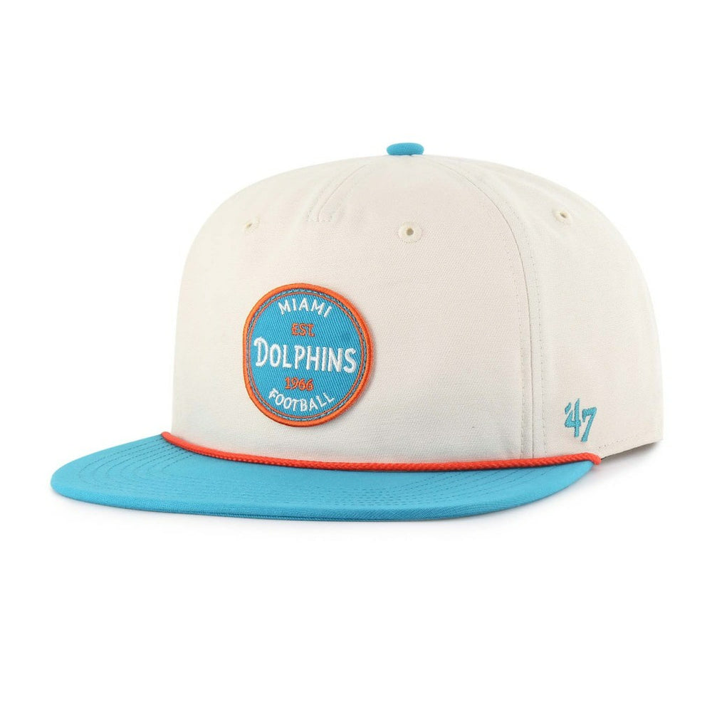 Miami Dolphins 47 brand '47 Payson Captain Adjustable Hat