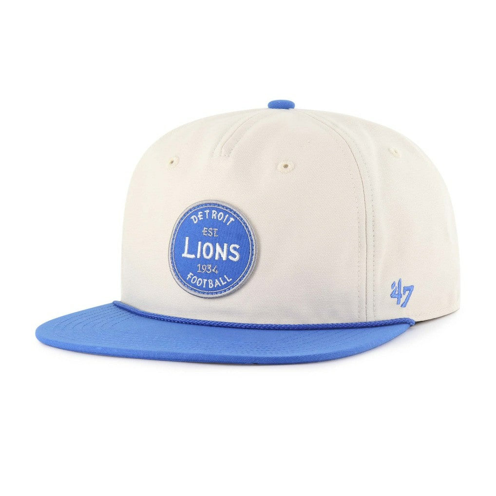 Detroit Lions 47 brand '47 Payson Captain Adjustable Hat