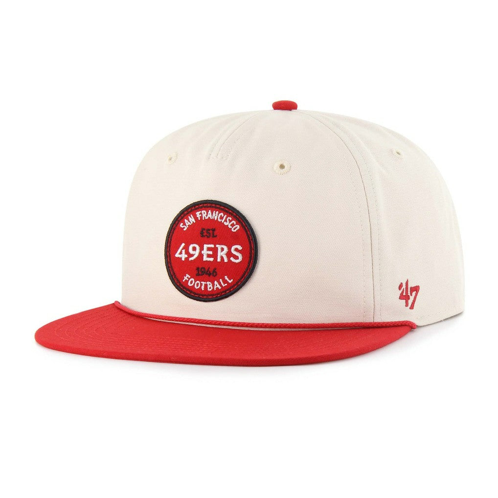 San Francisco 49ers 47 brand '47 Payson Captain Adjustable Hat