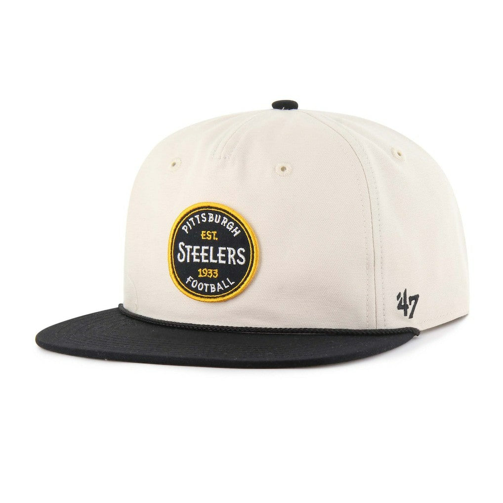 Pittsburgh Steelers 47 brand '47 Payson Captain Adjustable Hat