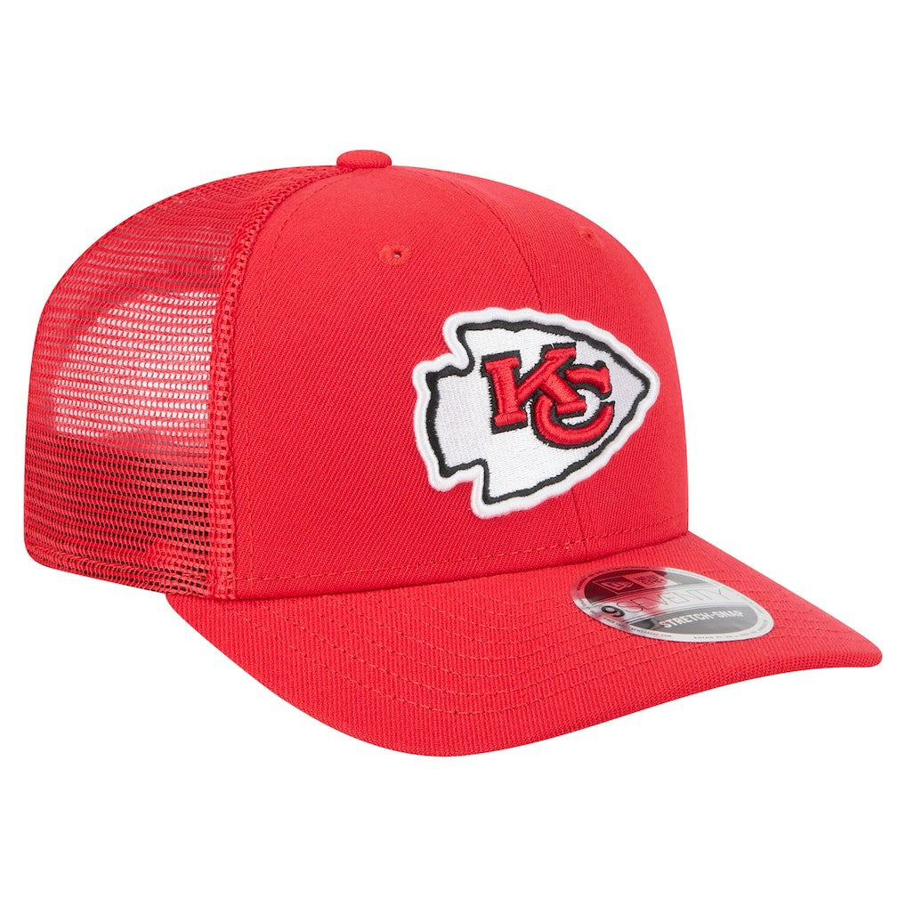 Kansas City Chiefs New Era Team Collection 9SEVENTY Stretch-Snap Adjustable Hat