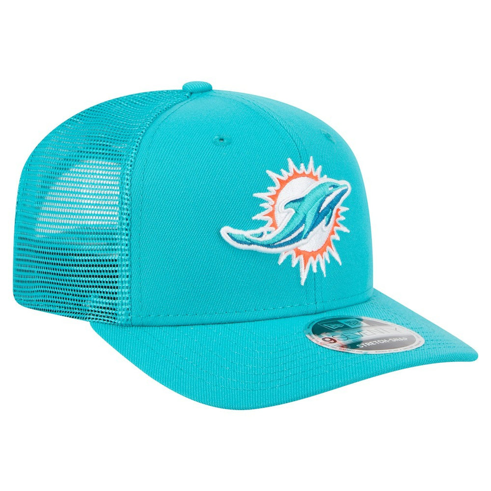 Miami Dolphins New Era Team Collection 9SEVENTY Stretch-Snap Adjustable Hat