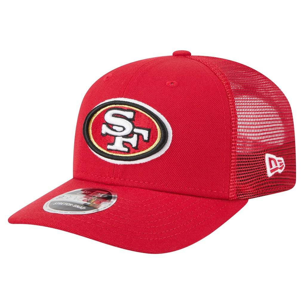 San Francisco 49ers New Era Team Collection 9SEVENTY Stretch-Snap Adjustable Hat