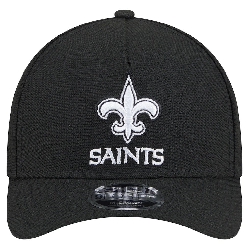 New Orleans Saints New Era Team Collection 9FORTY M-Crown A-Frame Adjustable Hat