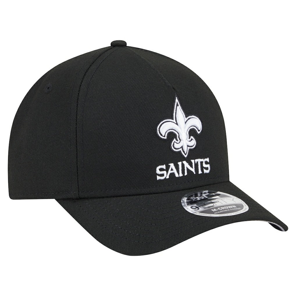 New Orleans Saints New Era Team Collection 9FORTY M-Crown A-Frame Adjustable Hat