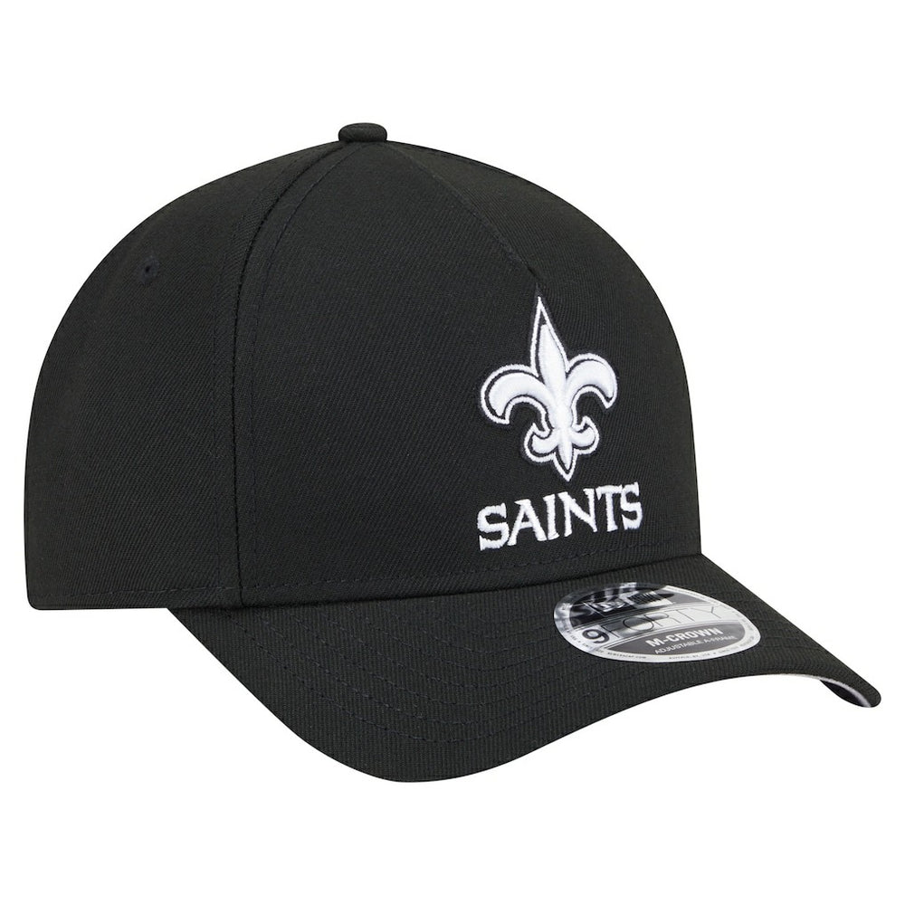 New Orleans Saints New Era Team Collection 9FORTY M-Crown A-Frame Adjustable Hat