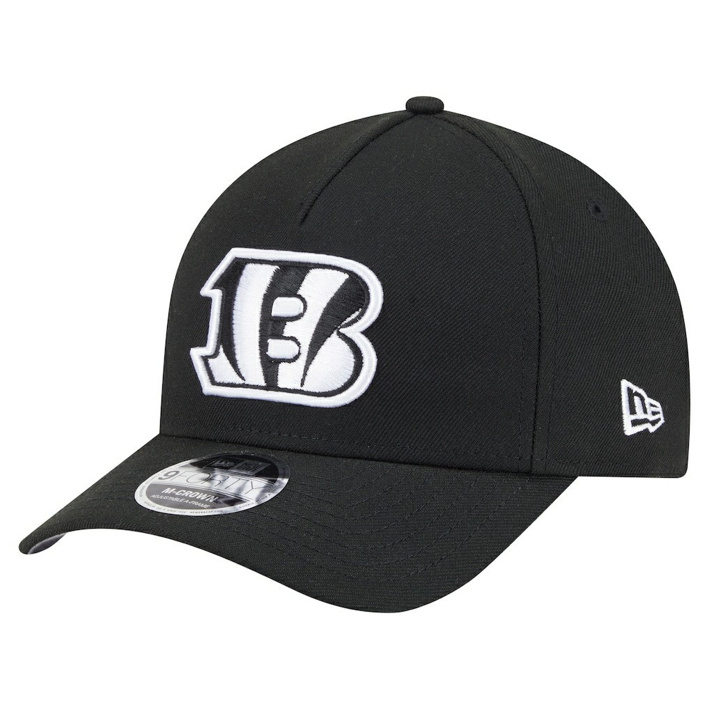 Cincinnati Bengals New Era Team Collection 9FORTY M-Crown A-Frame Adjustable Hat