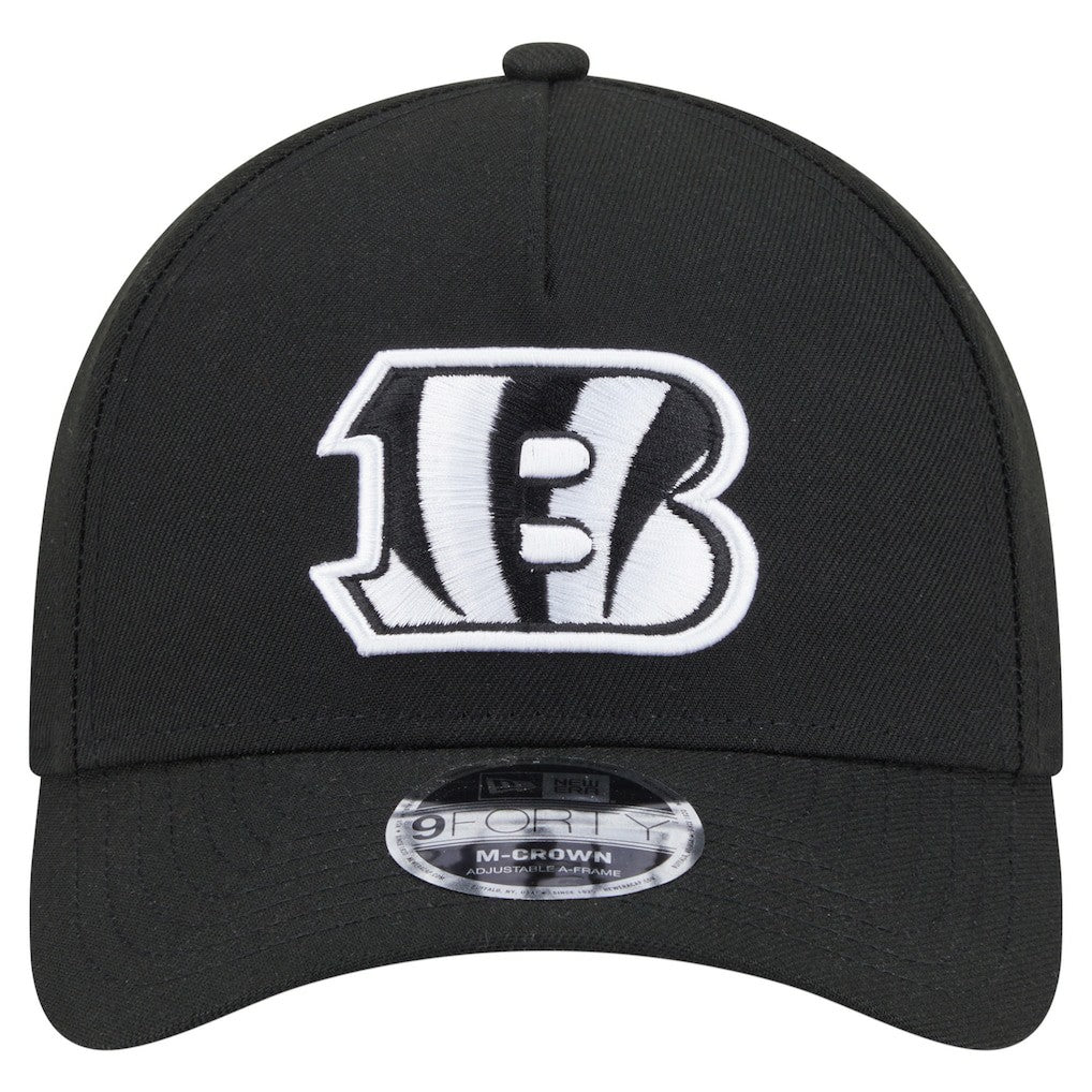 Cincinnati Bengals New Era Team Collection 9FORTY M-Crown A-Frame Adjustable Hat