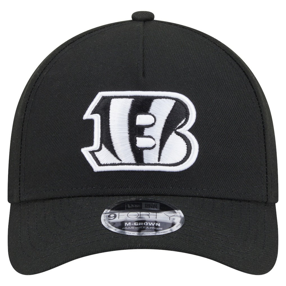Cincinnati Bengals New Era Team Collection 9FORTY M-Crown A-Frame Adjustable Hat