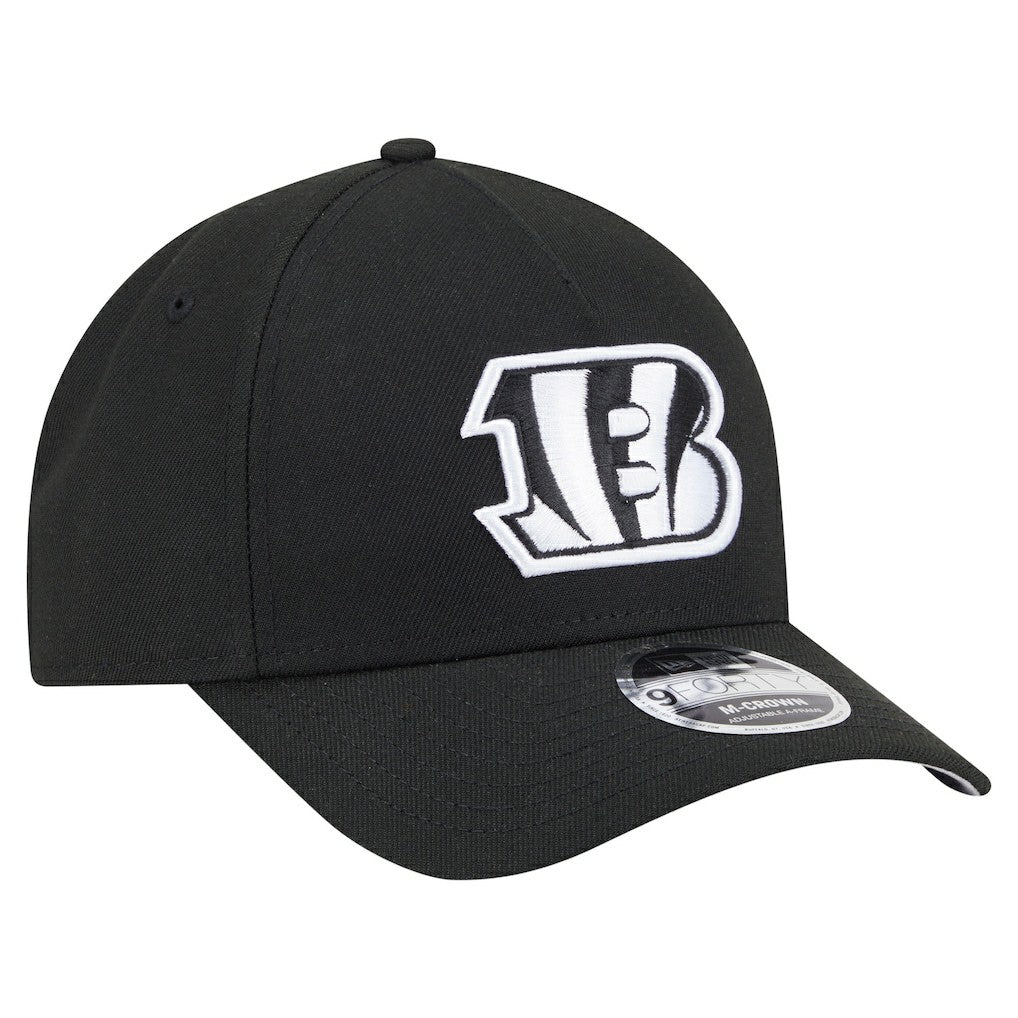 Cincinnati Bengals New Era Team Collection 9FORTY M-Crown A-Frame Adjustable Hat