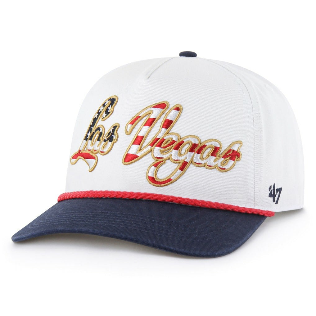Las Vegas Raiders 47 brand '47 Patriotic Overhand Hitch Adjustable Hat