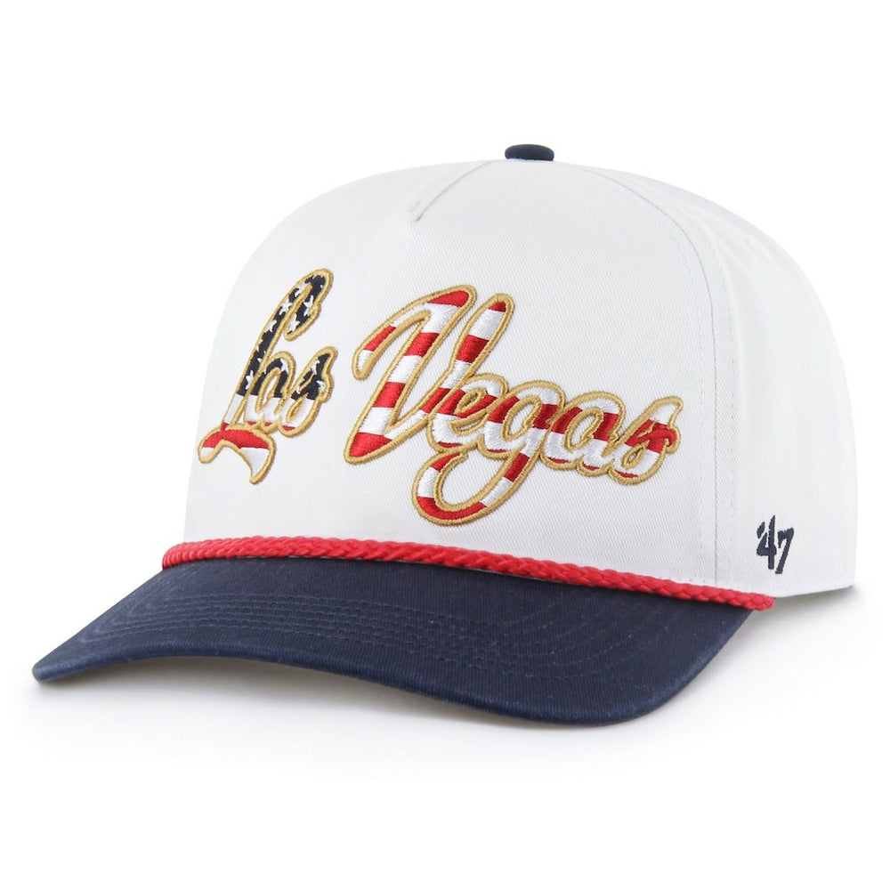 Las Vegas Raiders 47 brand '47 Patriotic Overhand Hitch Adjustable Hat