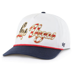 Las Vegas Raiders 47 brand '47 Patriotic Overhand Hitch Adjustable Hat