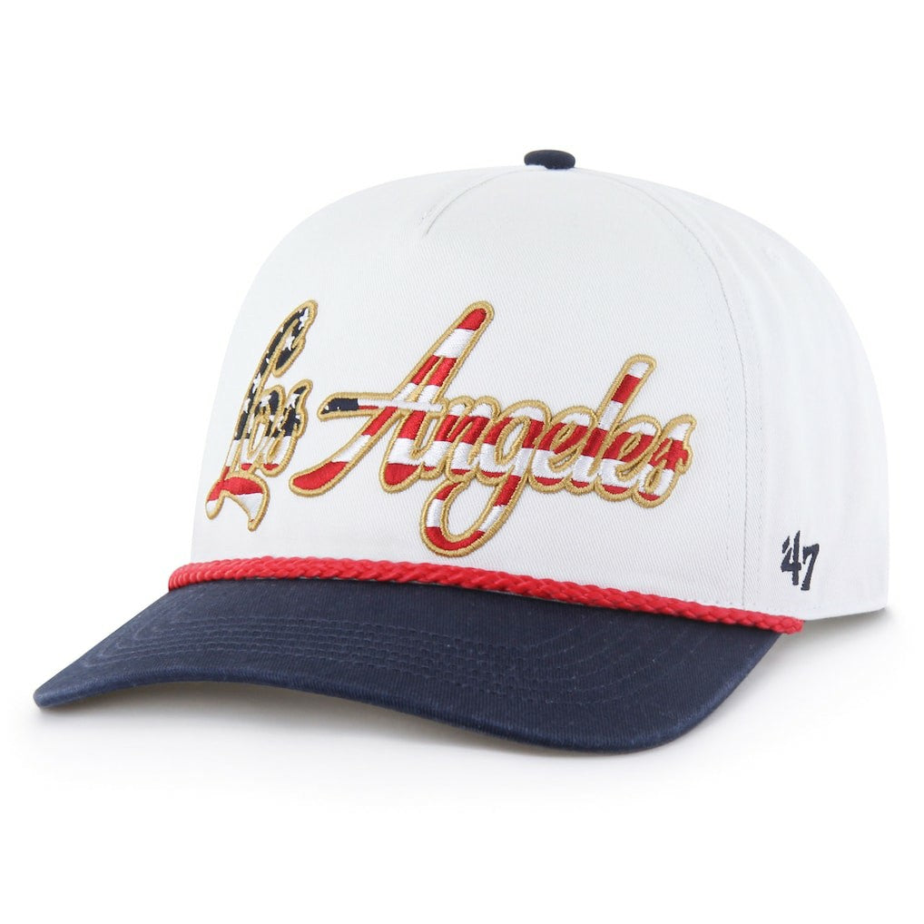 Los Angeles Chargers 47 brand '47 Patriotic Overhand Hitch Adjustable Hat