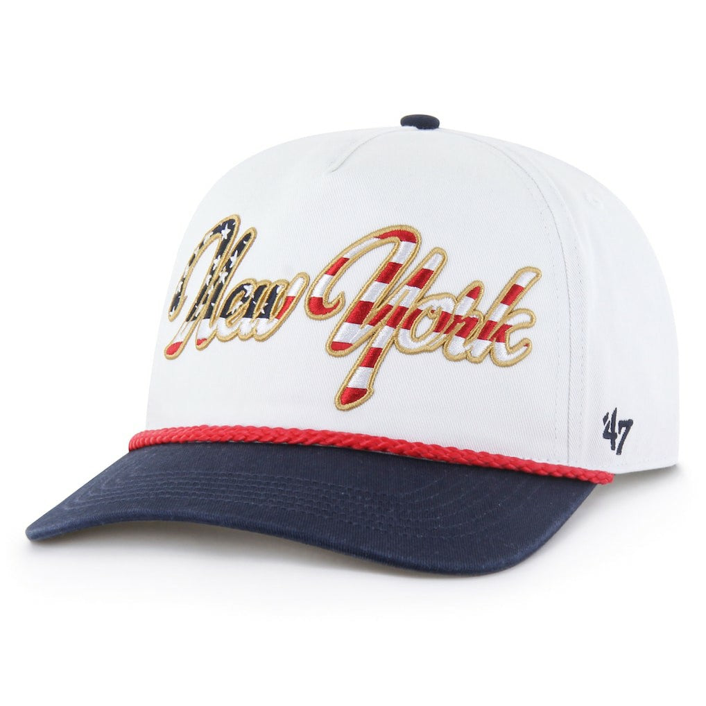 New York Giants 47 brand '47 Patriotic Overhand Hitch Adjustable Hat