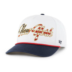 New York Jets 47 brand '47 Patriotic Overhand Hitch Adjustable Hat