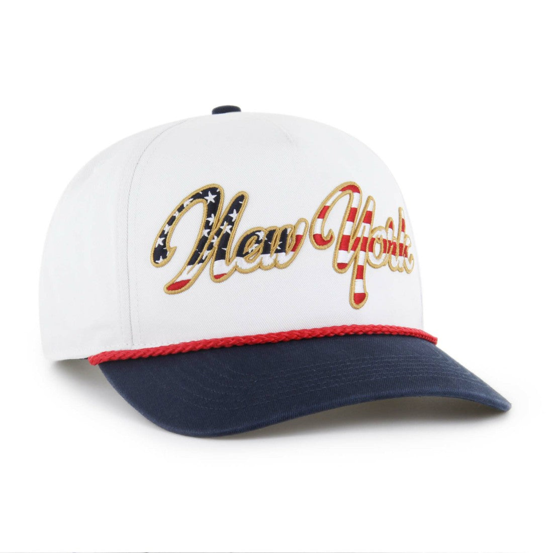 New York Jets 47 brand '47 Patriotic Overhand Hitch Adjustable Hat
