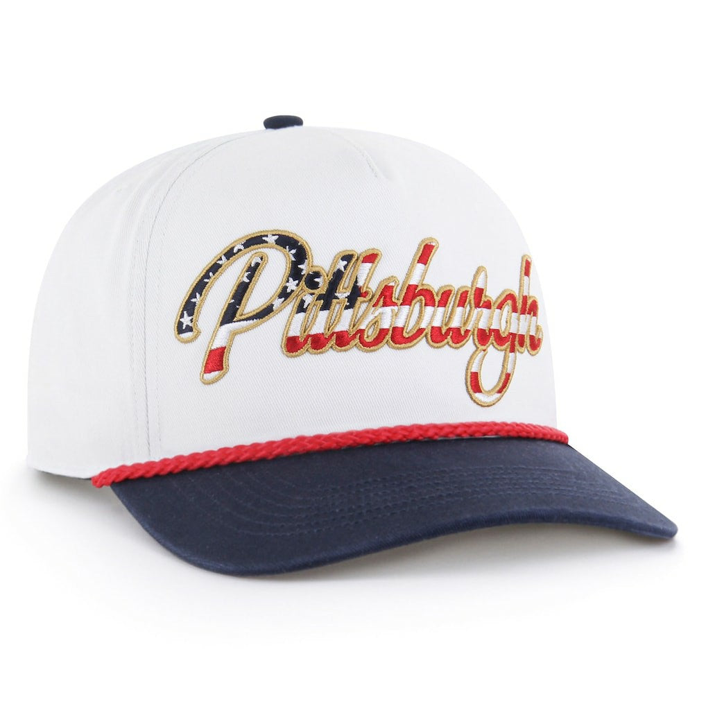 Pittsburgh Steelers 47 brand '47 Patriotic Overhand Hitch Adjustable Hat