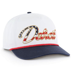 Detroit Lions 47 brand '47 Patriotic Overhand Hitch Adjustable Hat