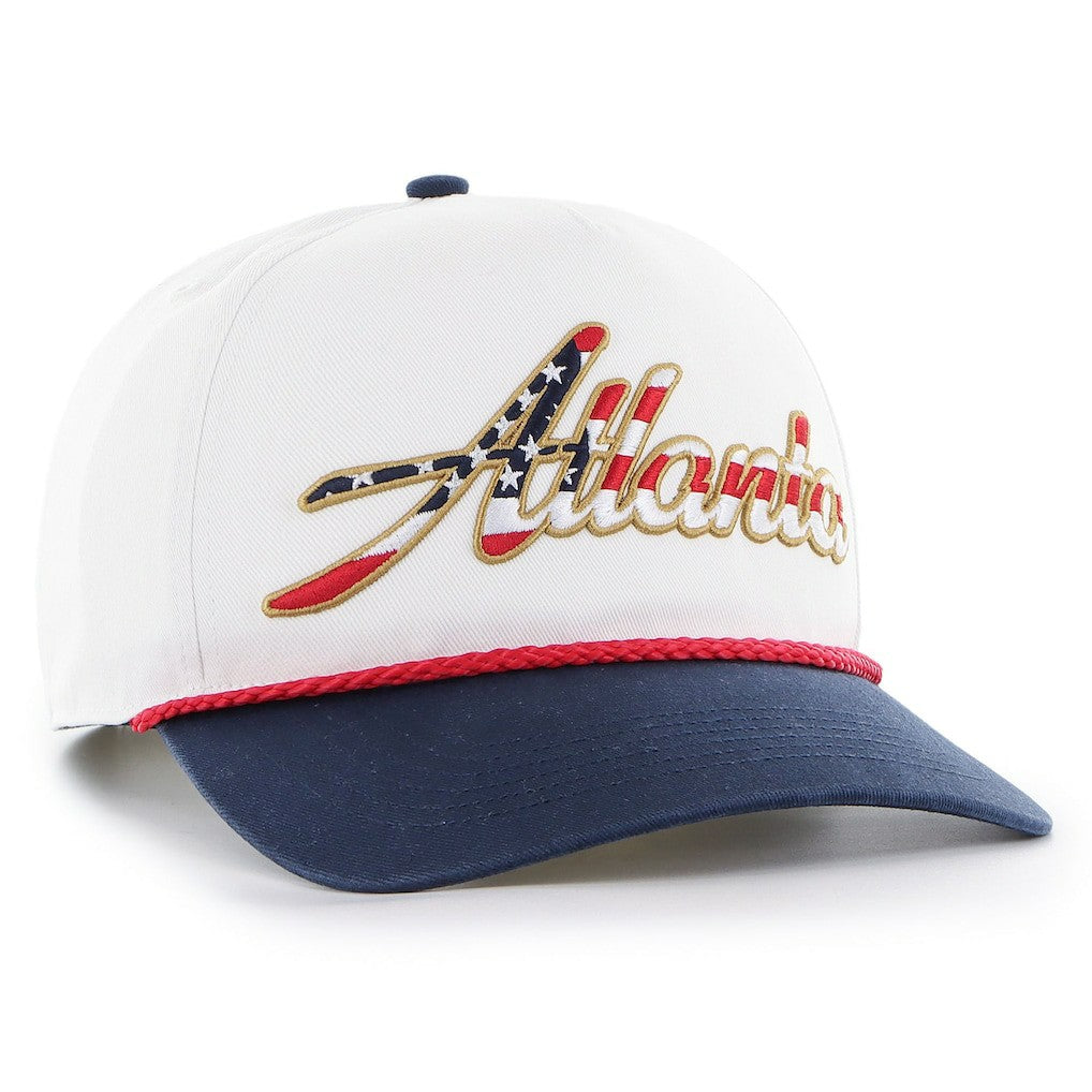 Atlanta Falcons 47 brand '47 Patriotic Overhand Hitch Adjustable Hat