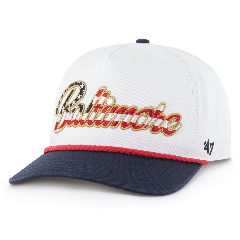 Baltimore Ravens 47 brand '47 Patriotic Overhand Hitch Adjustable Hat