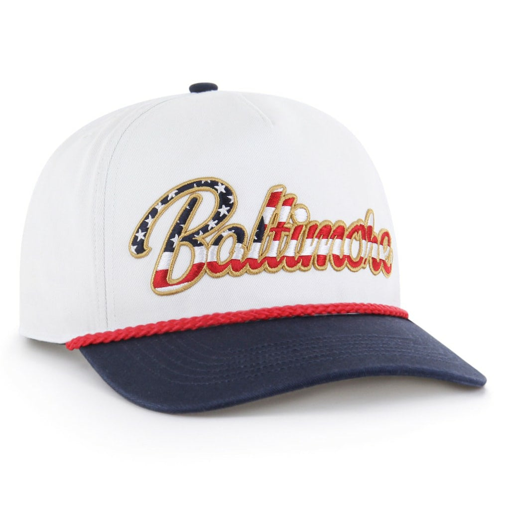 Baltimore Ravens 47 brand '47 Patriotic Overhand Hitch Adjustable Hat